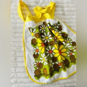 VINTAGE 70s JC Penny Floral Apron